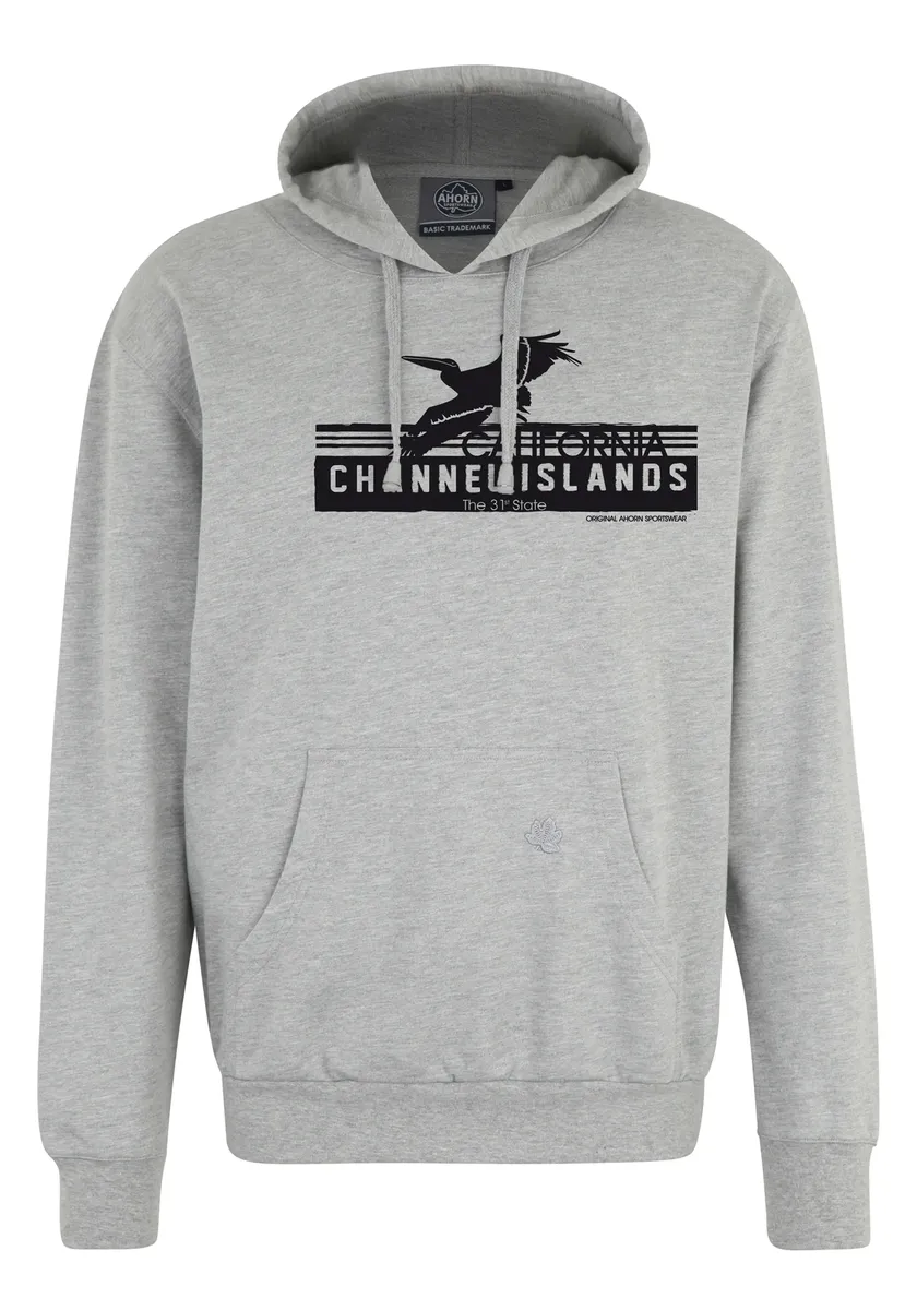 Толстовка AHORN SPORTSWEAR с капюшоном "CHANNEL ILANDS", с модным принтом спереди, серый
Толстовка AHORN SPORTSWEAR с капюшоном "CHANNEL ILANDS", с модным принтом спереди, серый