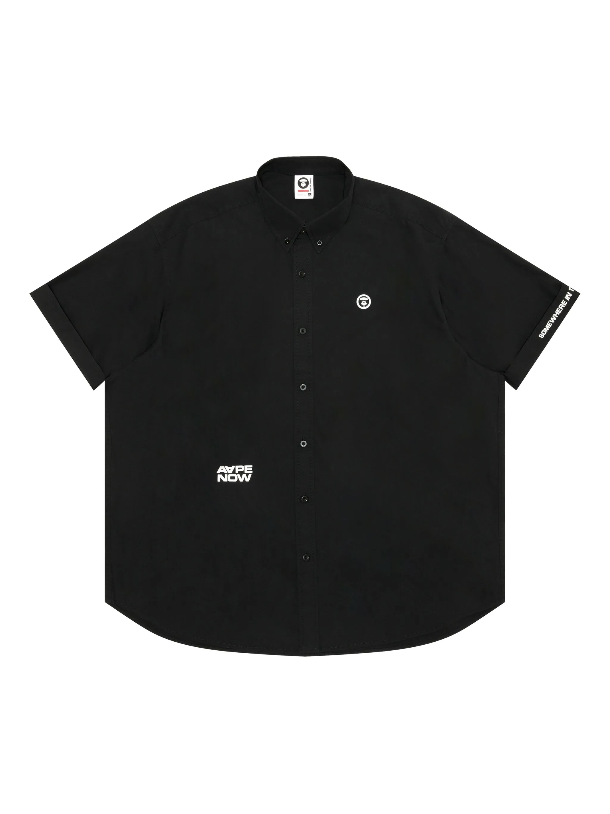 Рубашка с логотипом Aape By A Bathing Ape, черный
Рубашка с логотипом Aape By A Bathing Ape, черный