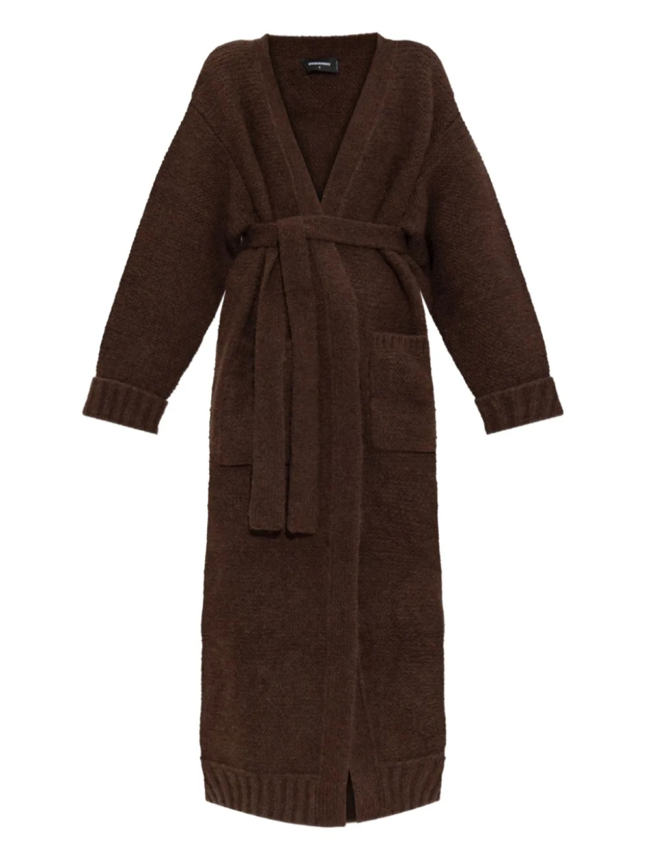 DSQUARED2 карди-пальто с поясом, коричневый
DSQUARED2 карди-пальто с поясом, коричневый