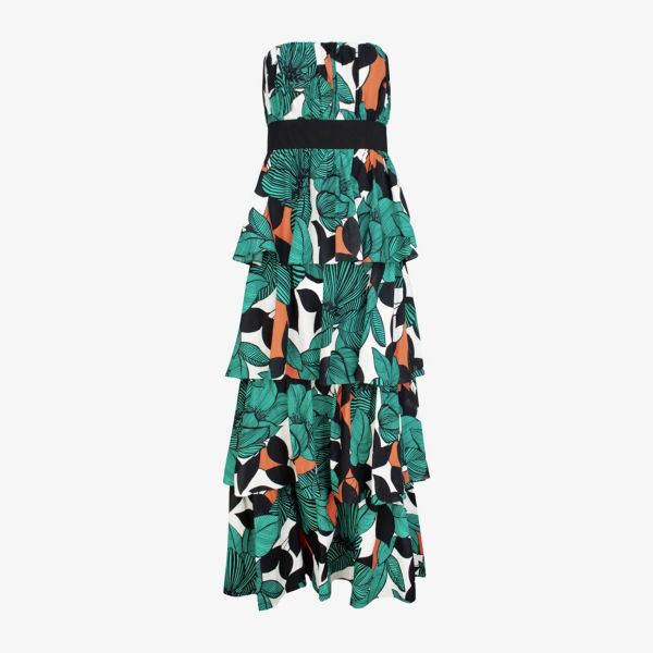 Платье Ro&Zo Claudia с принтом листьев, зеленый
Платье Ro&Zo Claudia с принтом листьев, зеленый