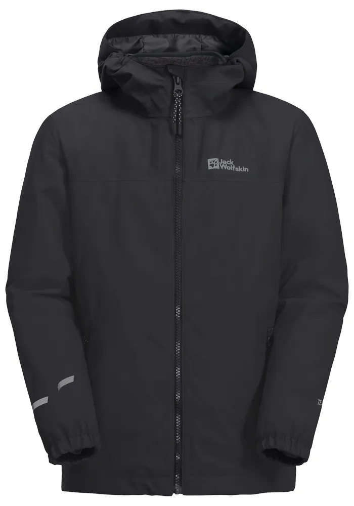 Функциональная куртка 3-в-1 Jack Wolfskin "SNOWCURL 3IN1 JACKET K", с капюшоном, черный
Функциональная куртка 3-в-1 Jack Wolfskin "SNOWCURL 3IN1 JACKET K", с капюшоном, черный