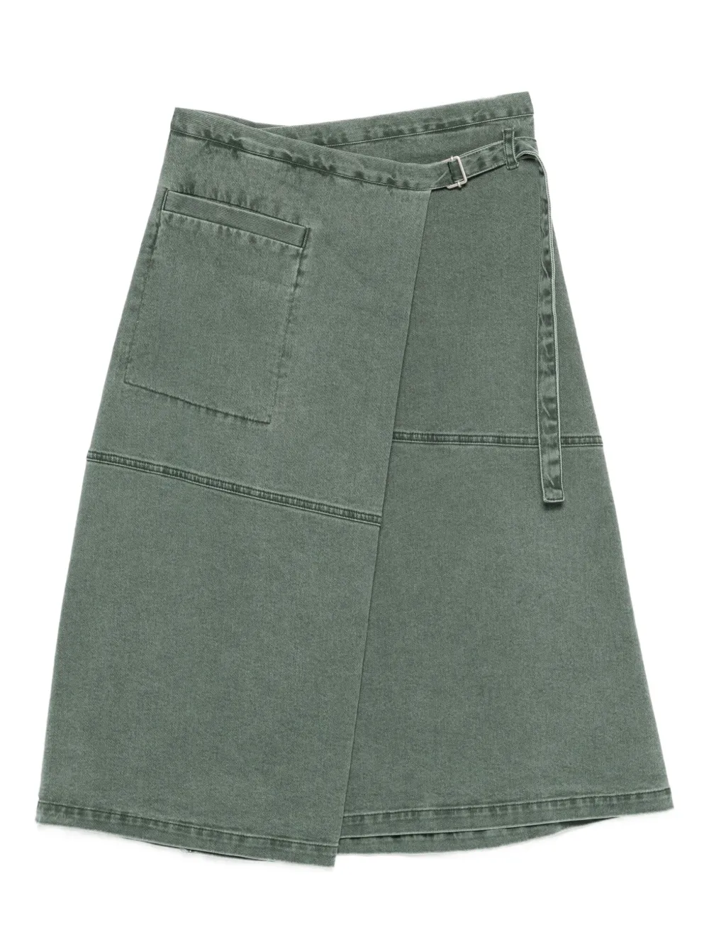 Джинсовая юбка миди с запахом Tela, синий
Джинсовая юбка миди с запахом Tela, синий