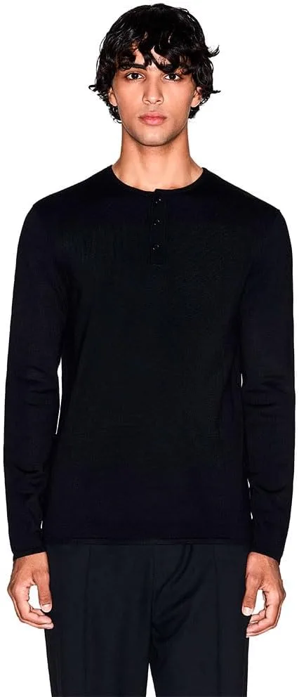 Armani Exchange мужской уютный свитер хенли
Armani Exchange мужской уютный свитер хенли
