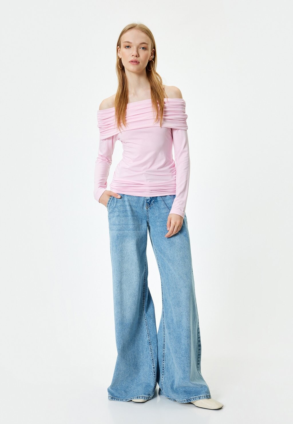 Топ с длинными рукавами Koton, розовый
Топ с длинными рукавами Koton, розовый