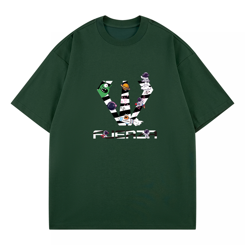 Футболка унисекс FUERZA, зеленый
Футболка унисекс FUERZA, зеленый