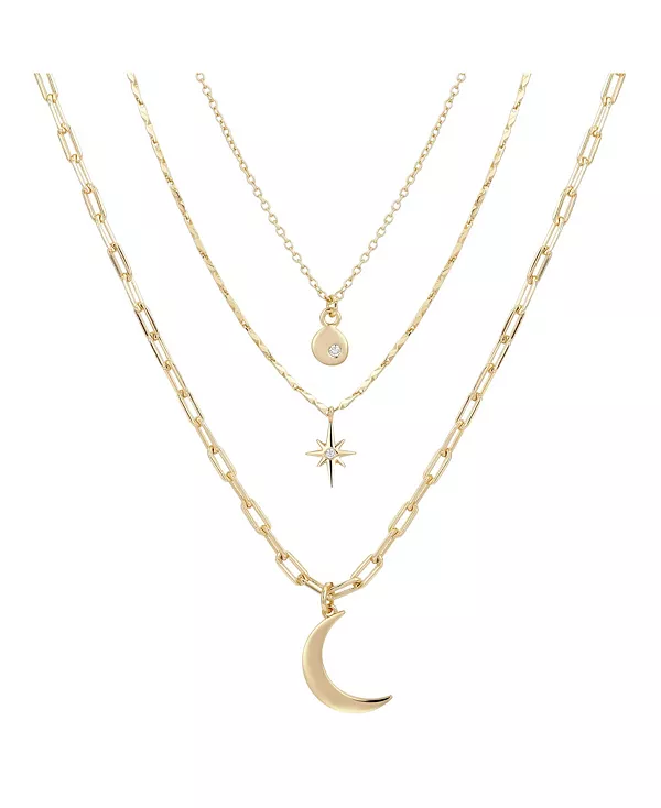 Комплект из трех цепочек с покрытием из 14-каратного золота Unwritten, gold-plated
Комплект из трех цепочек с покрытием из 14-каратного золота Unwritten, gold-plated