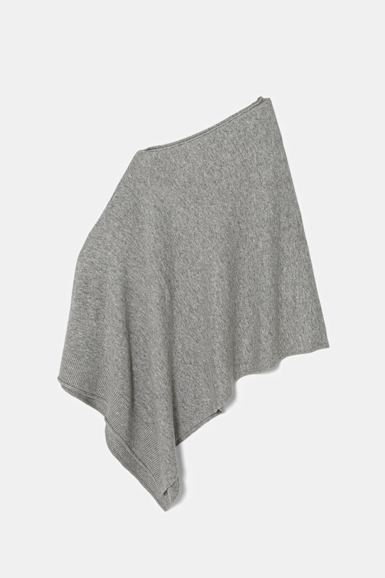 Пончо из смесовой шерсти United Colors Of Benetton, серый
Пончо из смесовой шерсти United Colors Of Benetton, серый