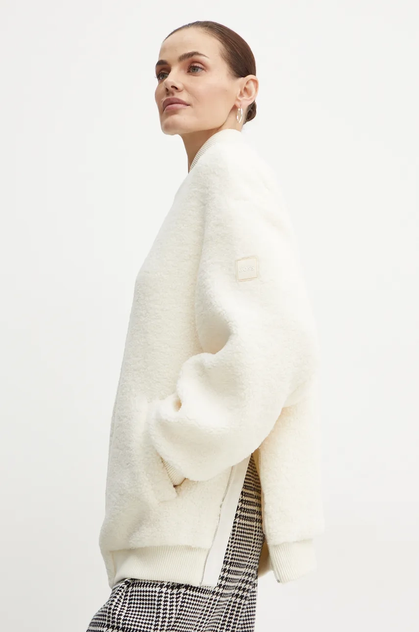 Флисовая толстовка BOSS, бежевый
Флисовая толстовка BOSS, бежевый