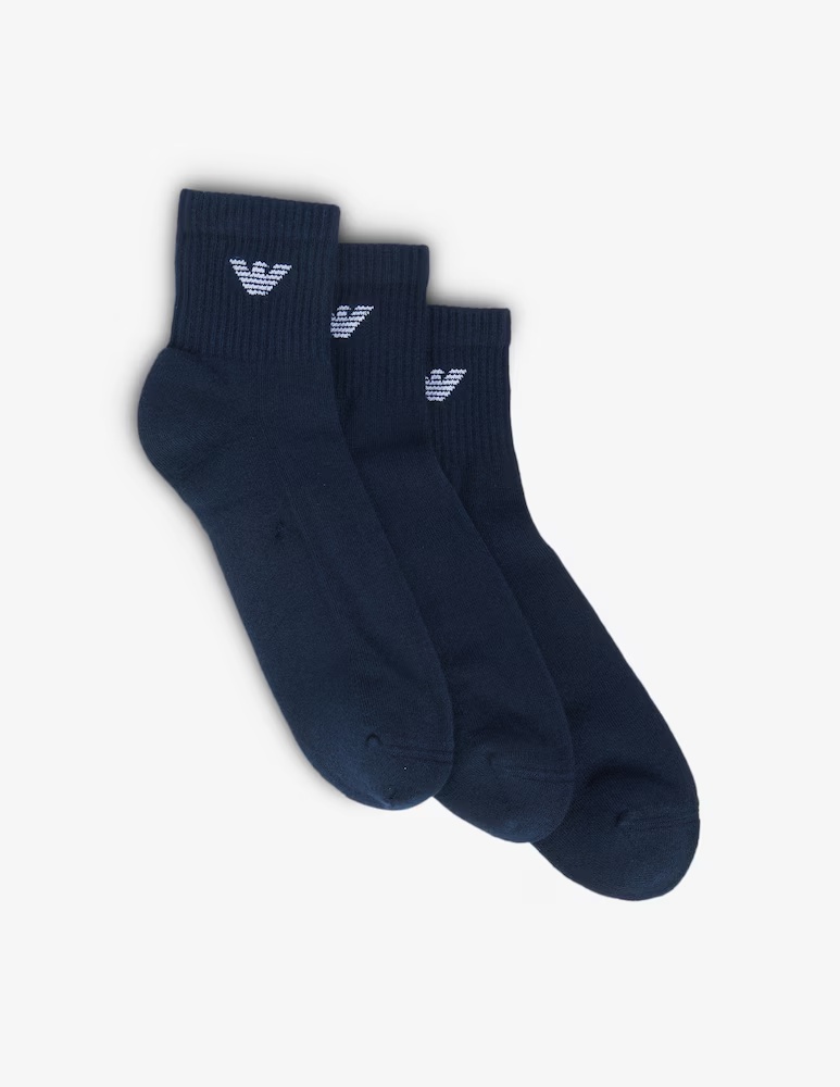 3р короткие носки Emporio Armani, синий
3р короткие носки Emporio Armani, синий