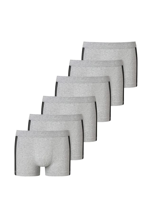Шорты в стиле ретро / брюки 6 пар в упаковке - 95/5 стрейч - органический хлопок Schiesser, серый
Шорты в стиле ретро / брюки 6 пар в упаковке - 95/5 стрейч - органический хлопок Schiesser, серый