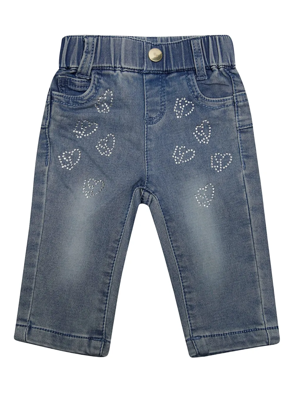 Брюки с вышивкой в виде сердца Liu Jo Kids, синий
Брюки с вышивкой в виде сердца Liu Jo Kids, синий