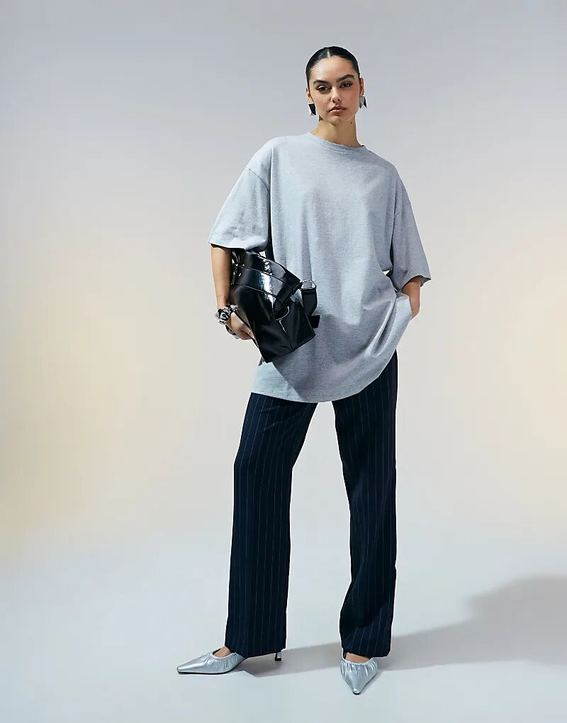 Удлиненная футболка большого размера из плотной ткани серого меланжевого цвета ASOS DESIGN
Удлиненная футболка большого размера из плотной ткани серого меланжевого цвета ASOS DESIGN