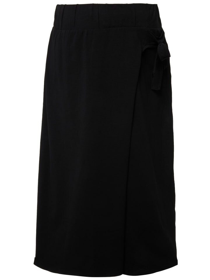 Юбка длиной до колена Ulla Popken, черный 
Юбка длиной до колена Ulla Popken, черный