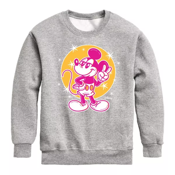 Флисовая толстовка для мальчиков 8-20 с Микки Маусом Disney, серый 
Флисовая толстовка для мальчиков 8-20 с Микки Маусом Disney, серый