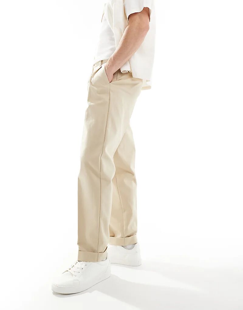 Элегантные брюки-чинос свободного кроя из премиального хлопка в каменном цвете ASOS DESIGN
Элегантные брюки-чинос свободного кроя из премиального хлопка в каменном цвете ASOS DESIGN