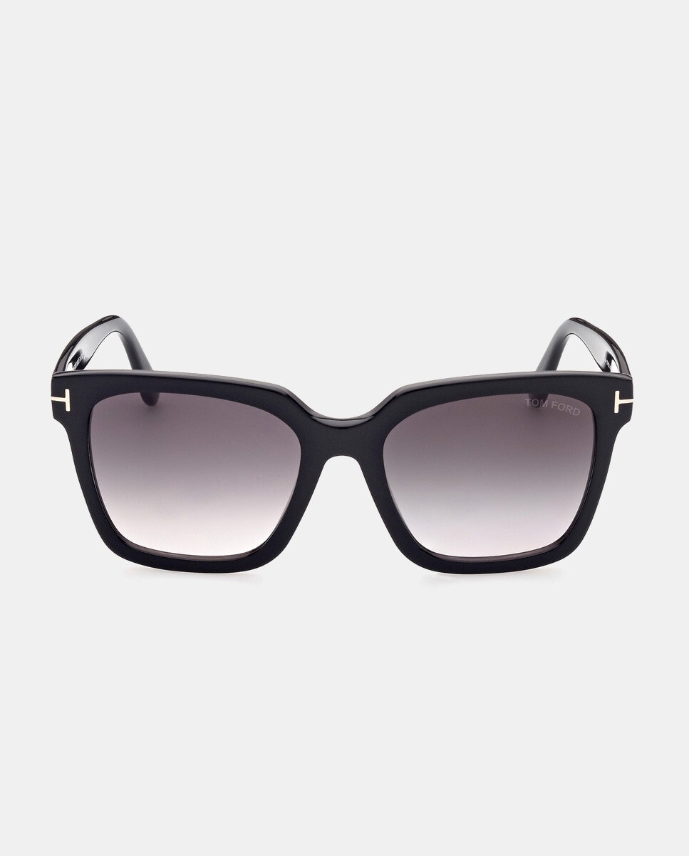 Черные квадратные солнцезащитные очки из ацетата Tom Ford, черный
Черные квадратные солнцезащитные очки из ацетата Tom Ford, черный