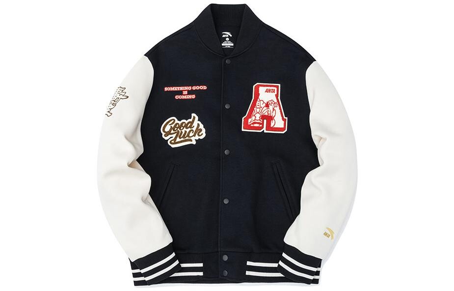 Бейсбольная куртка Life Collection унисекс черный Anta
Бейсбольная куртка Life Collection унисекс черный Anta