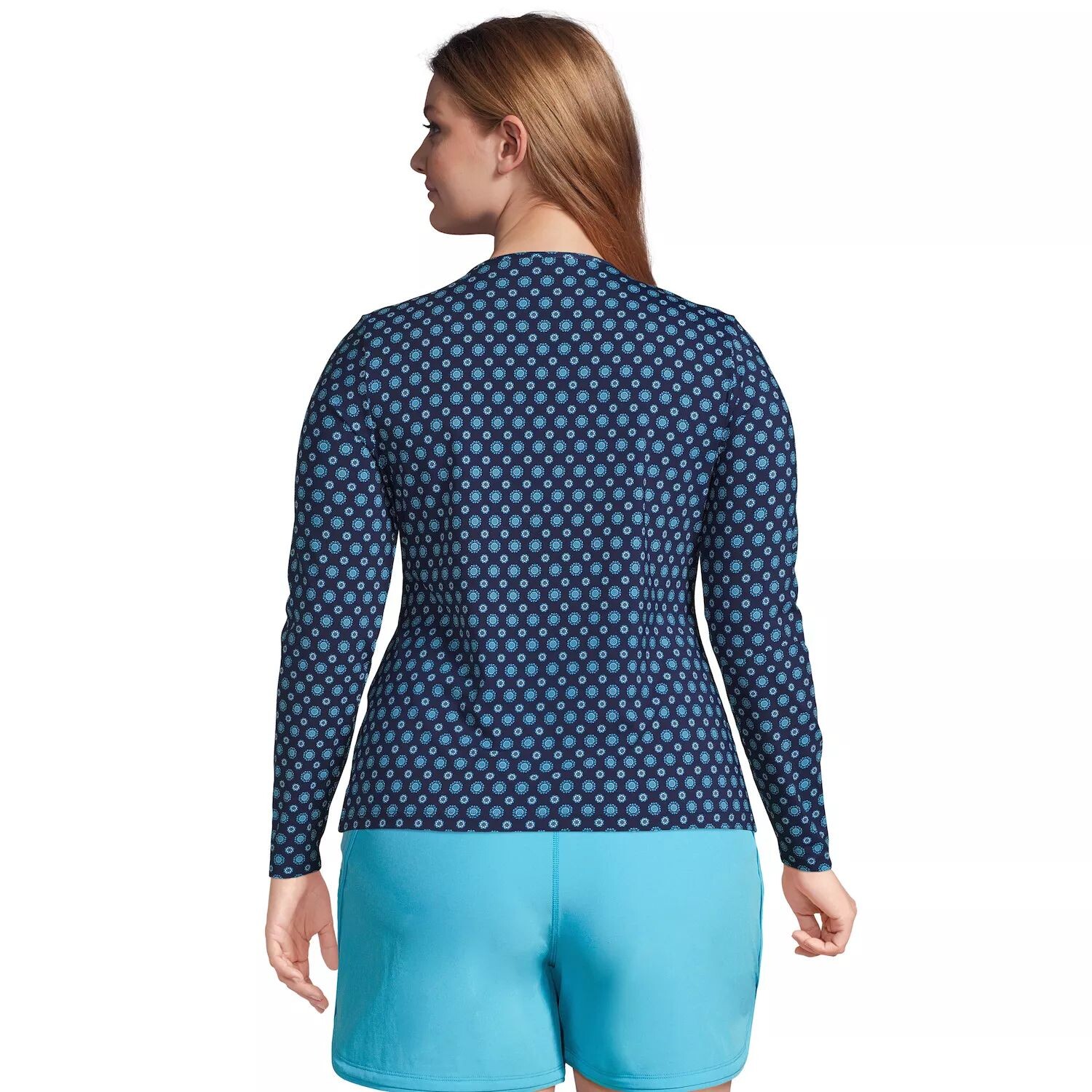 Рашгард больших размеров Lands' End UPF 50 с длинными рукавами Lands' End, черный
Рашгард больших размеров Lands' End UPF 50 с длинными рукавами Lands' End, черный