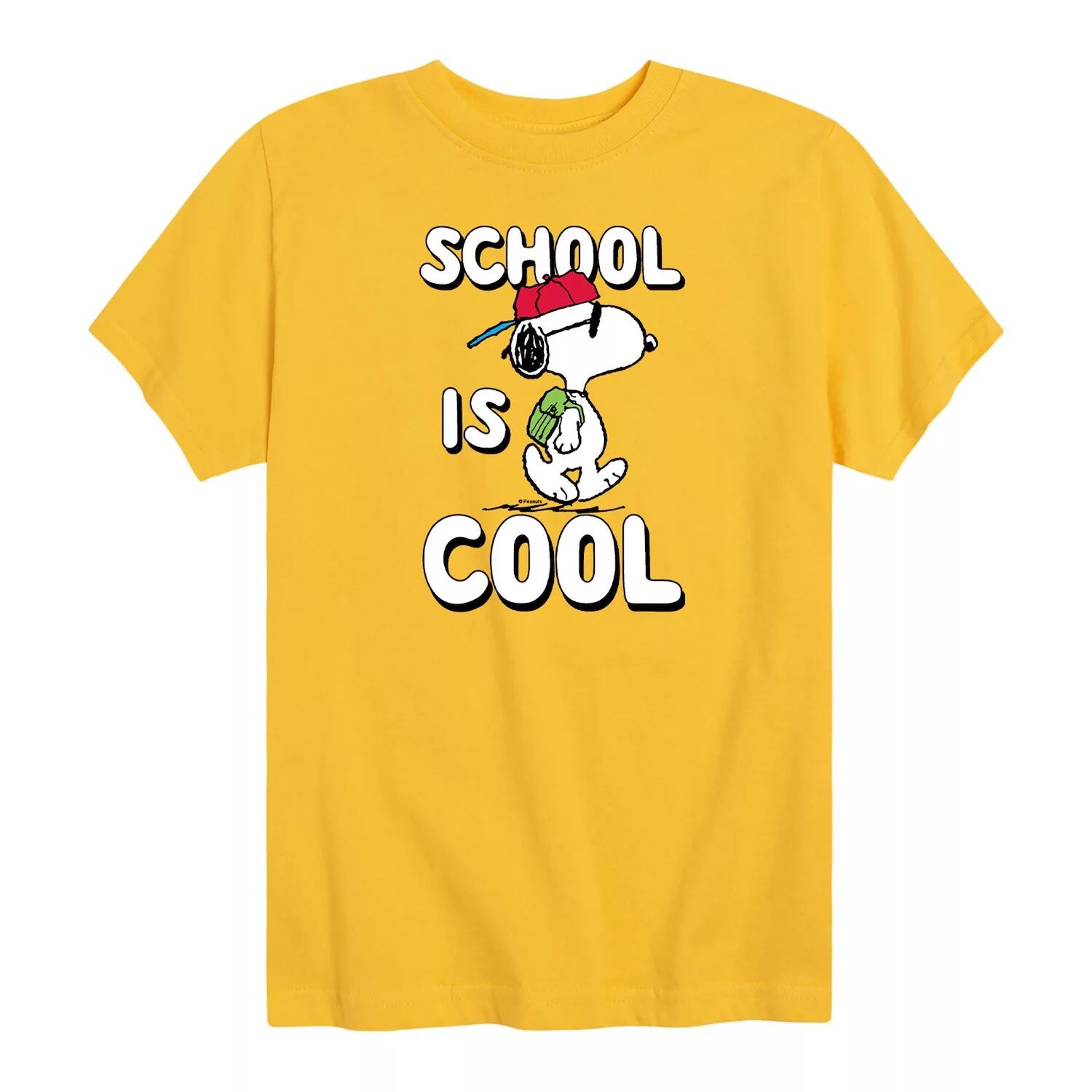 Футболка Peanuts School Is Cool для мальчиков 8–20 лет с графическим рисунком Licensed Character, желтый
Футболка Peanuts School Is Cool для мальчиков 8–20 лет с графическим рисунком Licensed Character, желтый