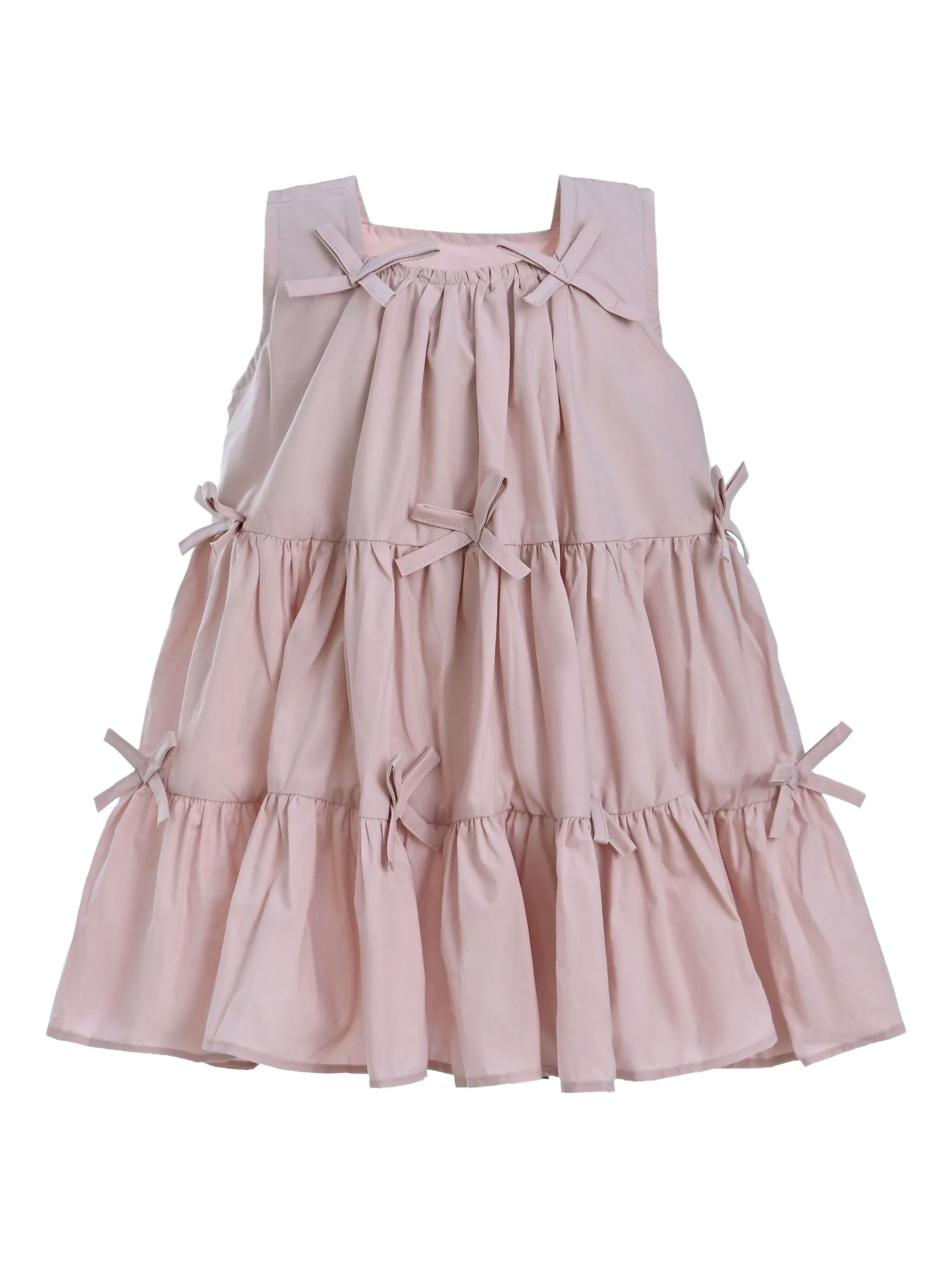 Ярусное платье с бантом Mimi Tutu, розовый
Ярусное платье с бантом Mimi Tutu, розовый