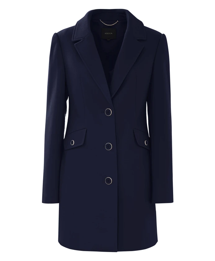 Профессиональный короткий пиджак в стиле блейзера Kocca, синий
Профессиональный короткий пиджак в стиле блейзера Kocca, синий