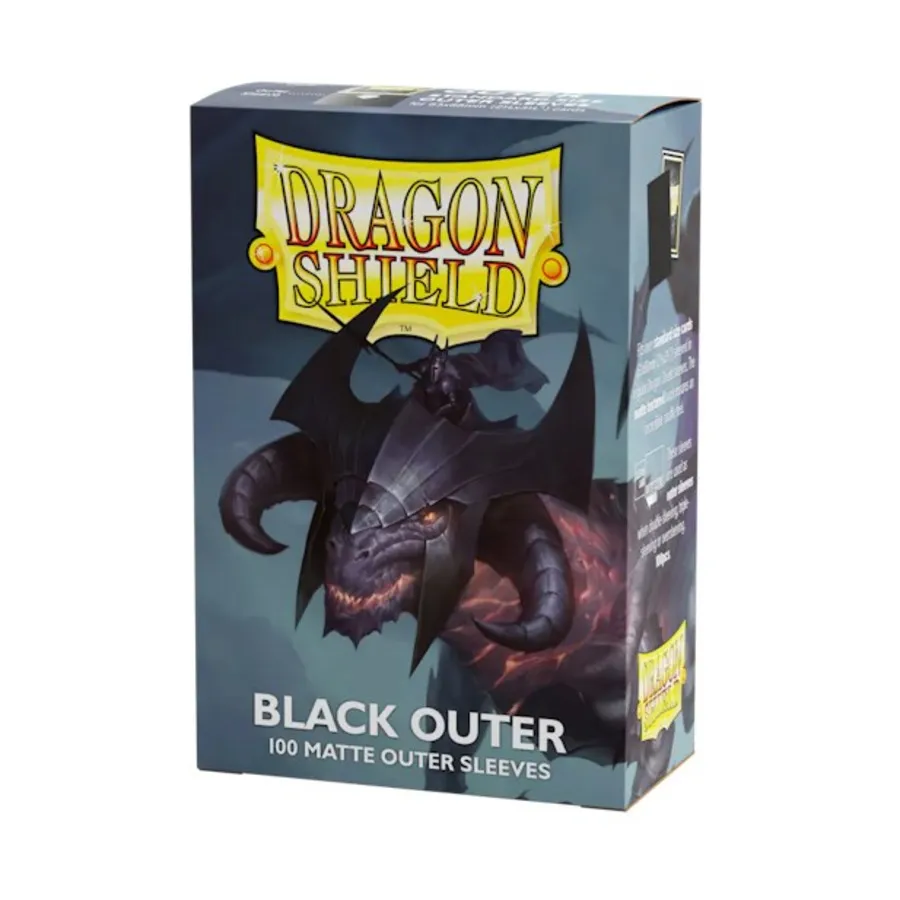 Внешние рукава - черный, Dragon Shield - Card Sleeves - Standard Matte
Внешние рукава - черный, Dragon Shield - Card Sleeves - Standard Matte