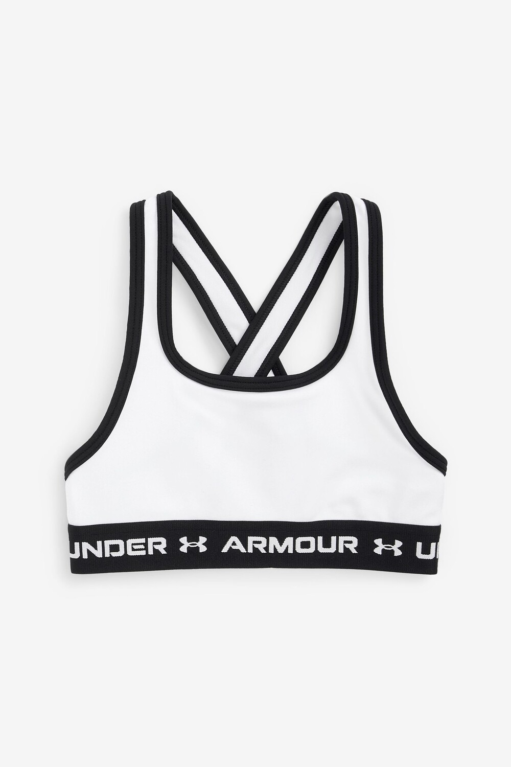 Бюстгальтер средней поддержки с перекрещенными бретелями сзади Under Armour, белый
Бюстгальтер средней поддержки с перекрещенными бретелями сзади Under Armour, белый