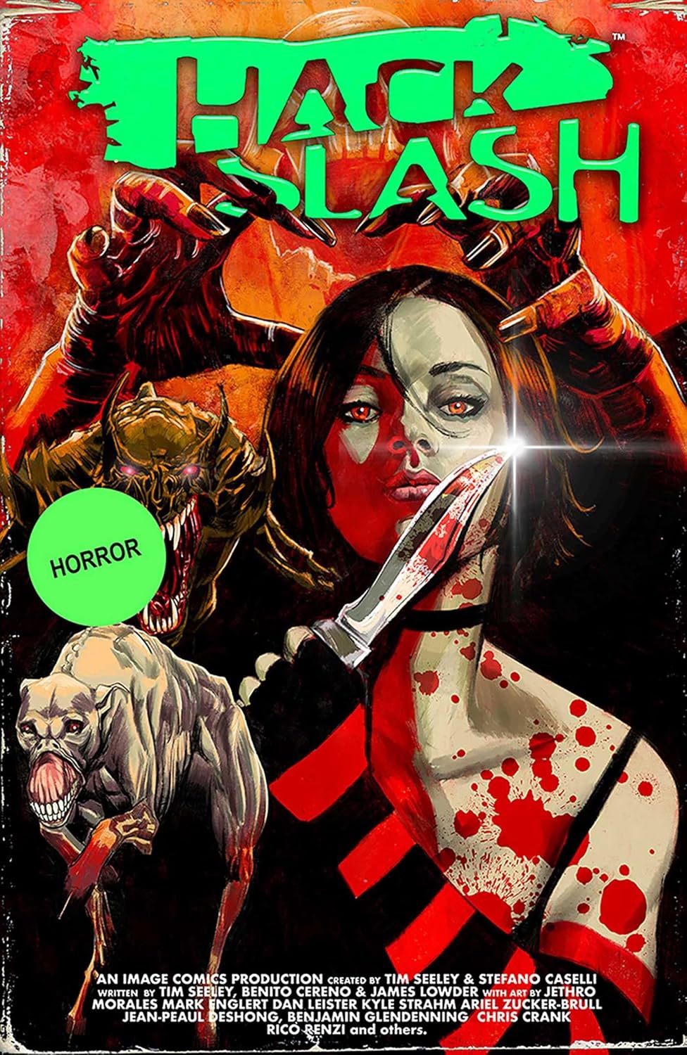 Hack/Slash Deluxe Hardcover Volume 4 (Image Comics)
Hack/Slash Deluxe Hardcover Volume 4 (Image Comics)