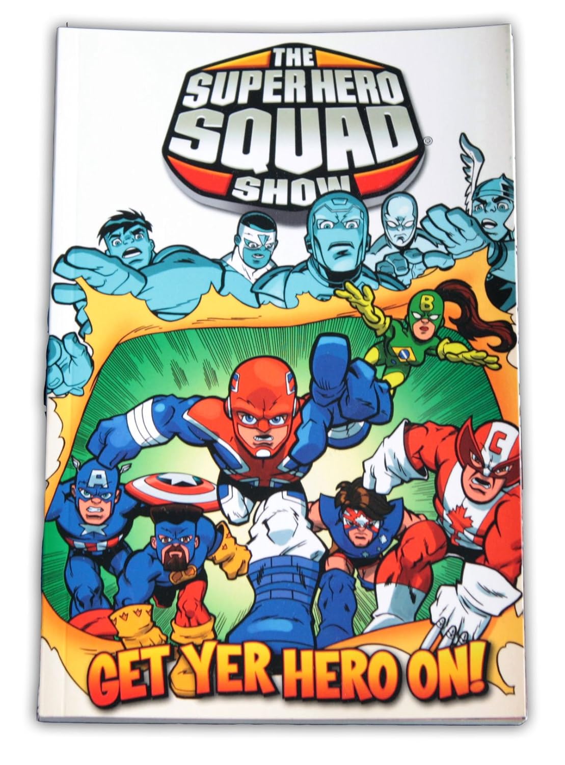 Super Hero Squad: Get Yer Hero on (Digest) (Marvel)
Super Hero Squad: Get Yer Hero on (Digest) (Marvel)