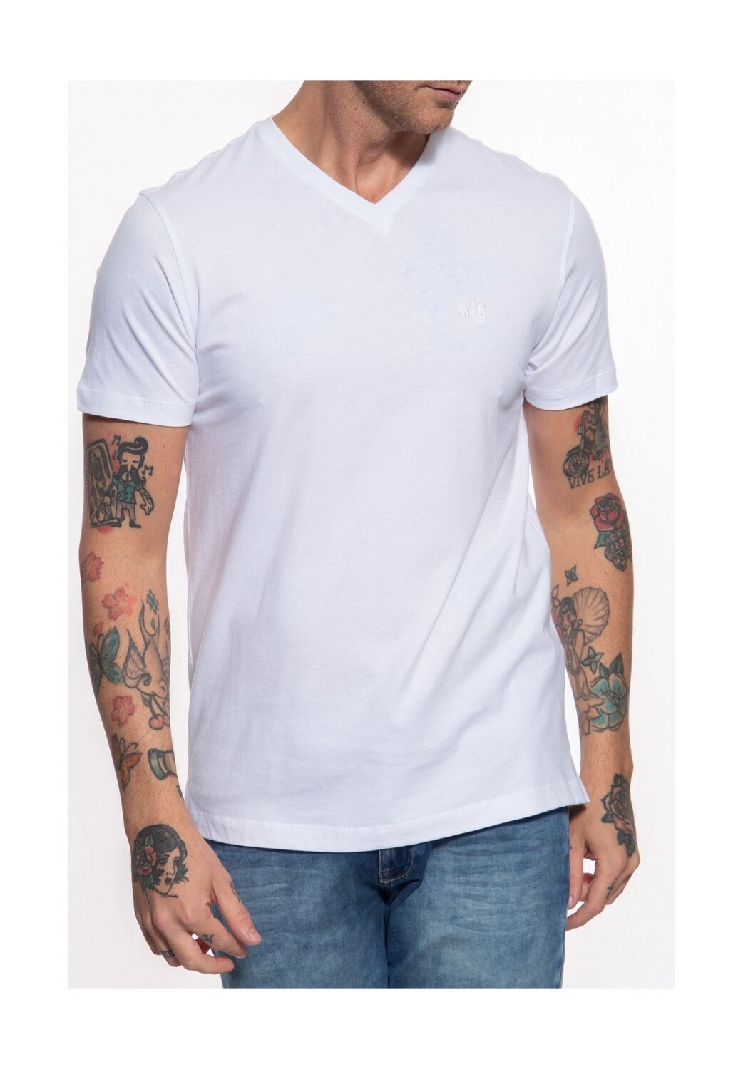 Футболка с V-образным вырезом WAY OF GLORY, белый
Футболка с V-образным вырезом WAY OF GLORY, белый
