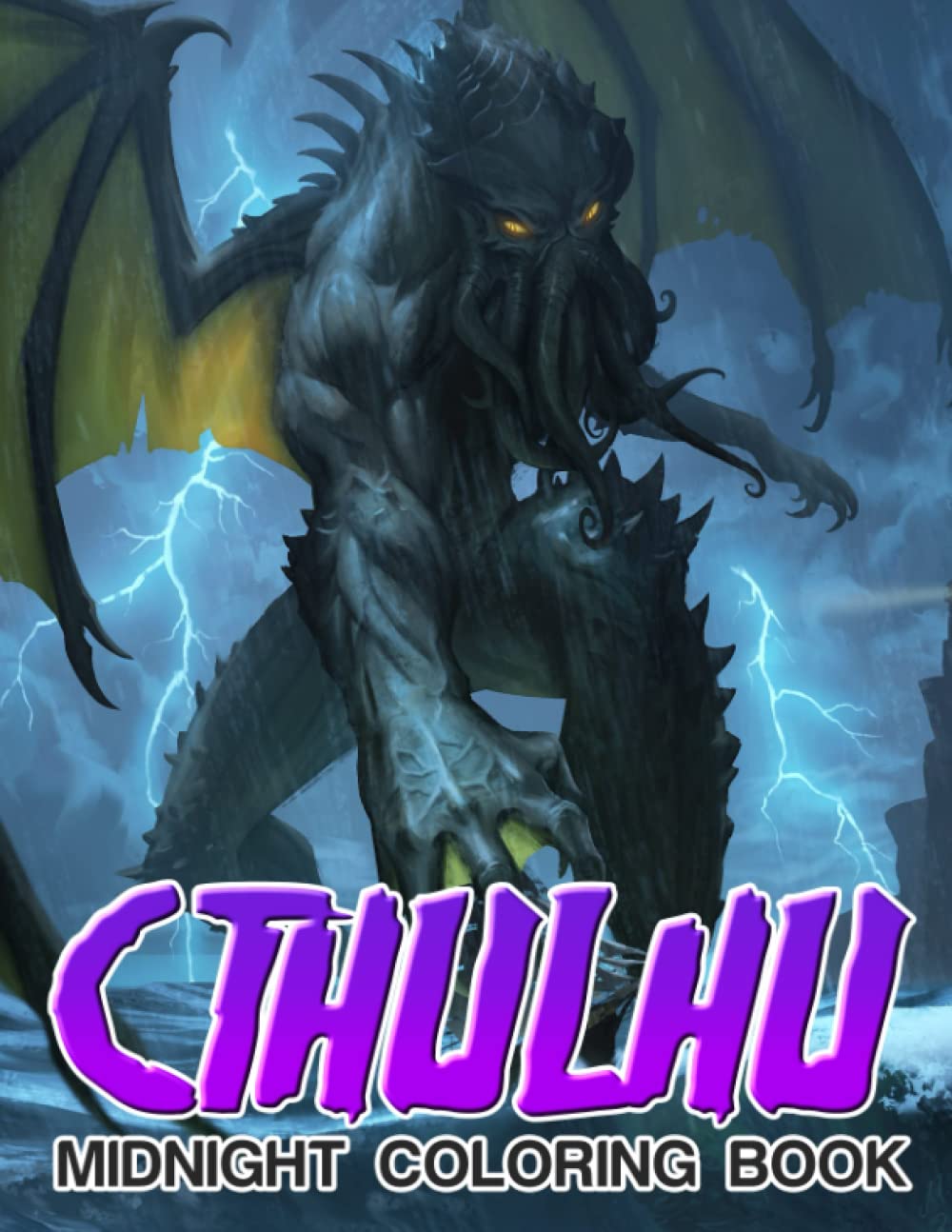 Midnight Cthulhu Coloring Book: Legendary Mythical Sea Creatures Coloring Pages With Impressive Illustrations With Black Edition | Anti Stress For Ocean Lovers, Boys & Girls On Special Occasions (Independently published)
Midnight Cthulhu Coloring Book: Legendary Mythical Sea Creatures Coloring Pages With Impressive Illustrations With Black Edition | Anti Stress For Ocean Lovers, Boys & Girls On Special Occasions (Independently published)