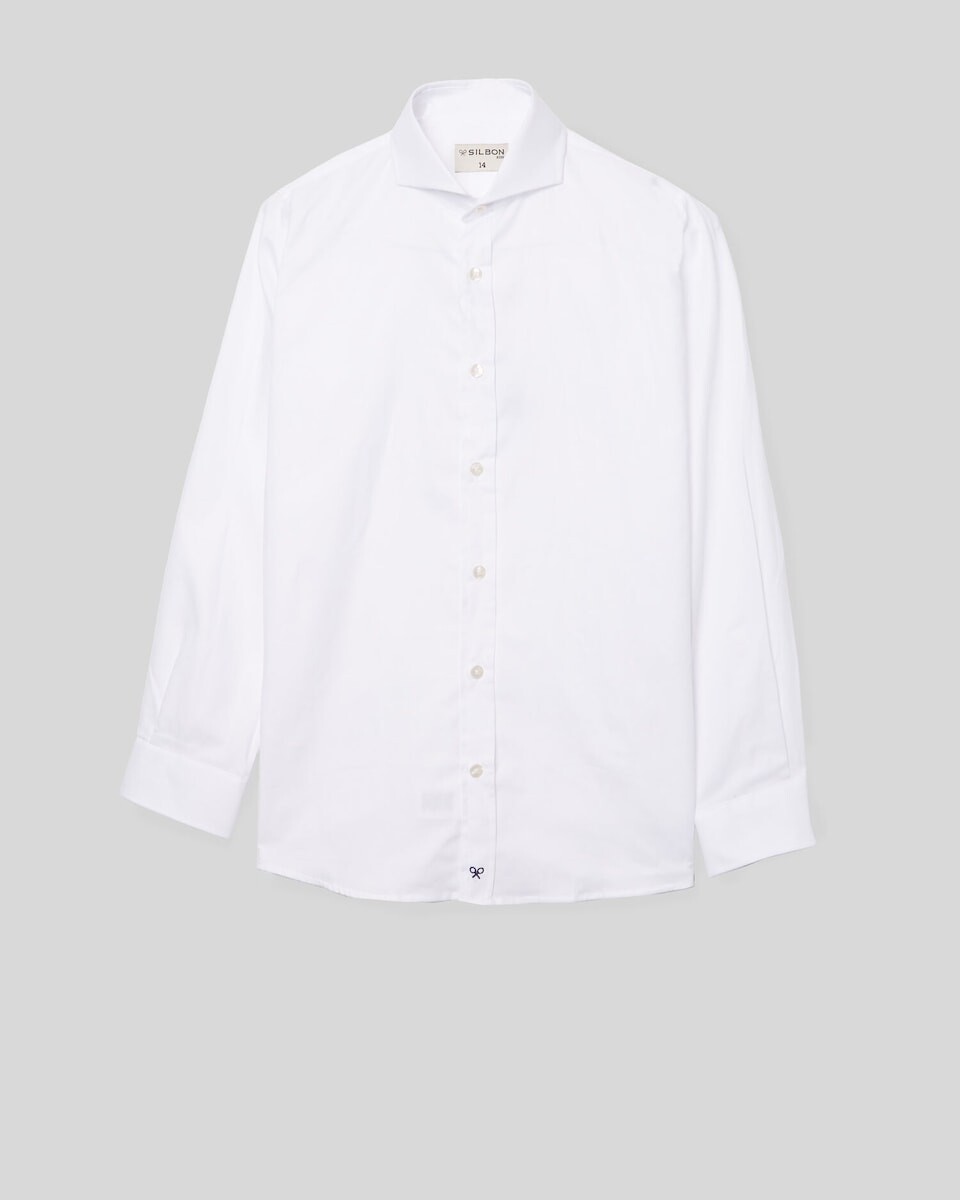 Белая рубашка с длинным рукавом Silbon, белый
Белая рубашка с длинным рукавом Silbon, белый