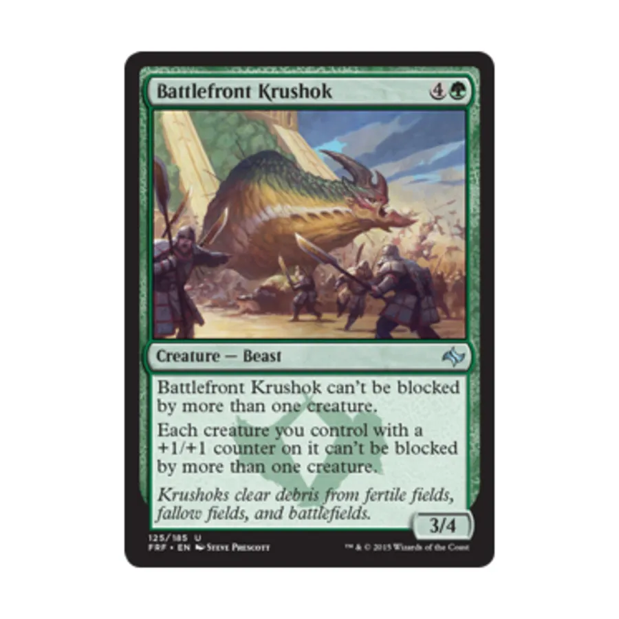 CCG Боевой фронт Крушок (U), MTG - Fate Reforged
CCG Боевой фронт Крушок (U), MTG - Fate Reforged