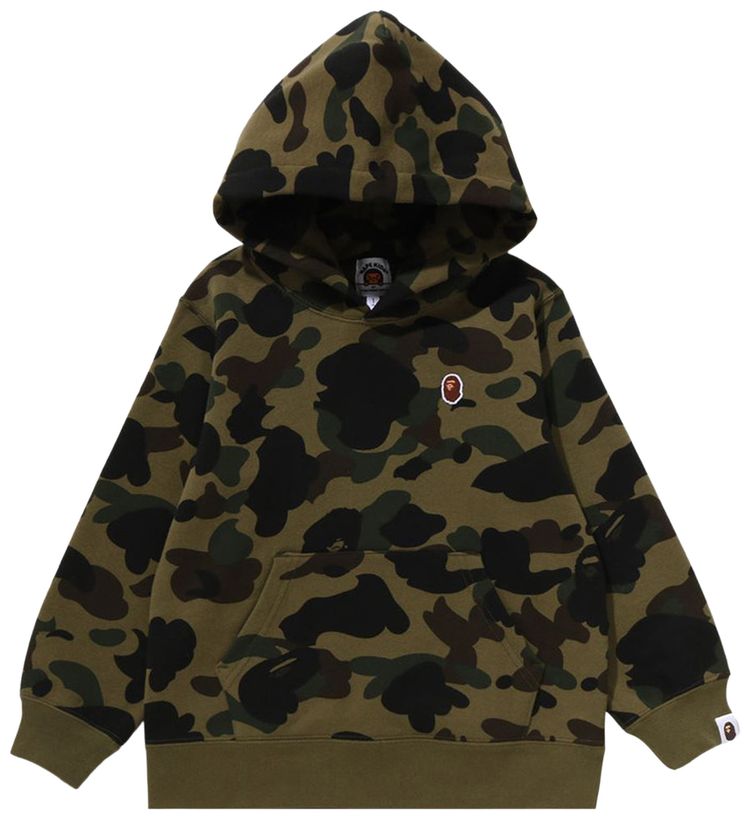 Детская толстовка BAPE Kids 1st Camo One Point Pullover Hoodie, зеленый
Детская толстовка BAPE Kids 1st Camo One Point Pullover Hoodie, зеленый