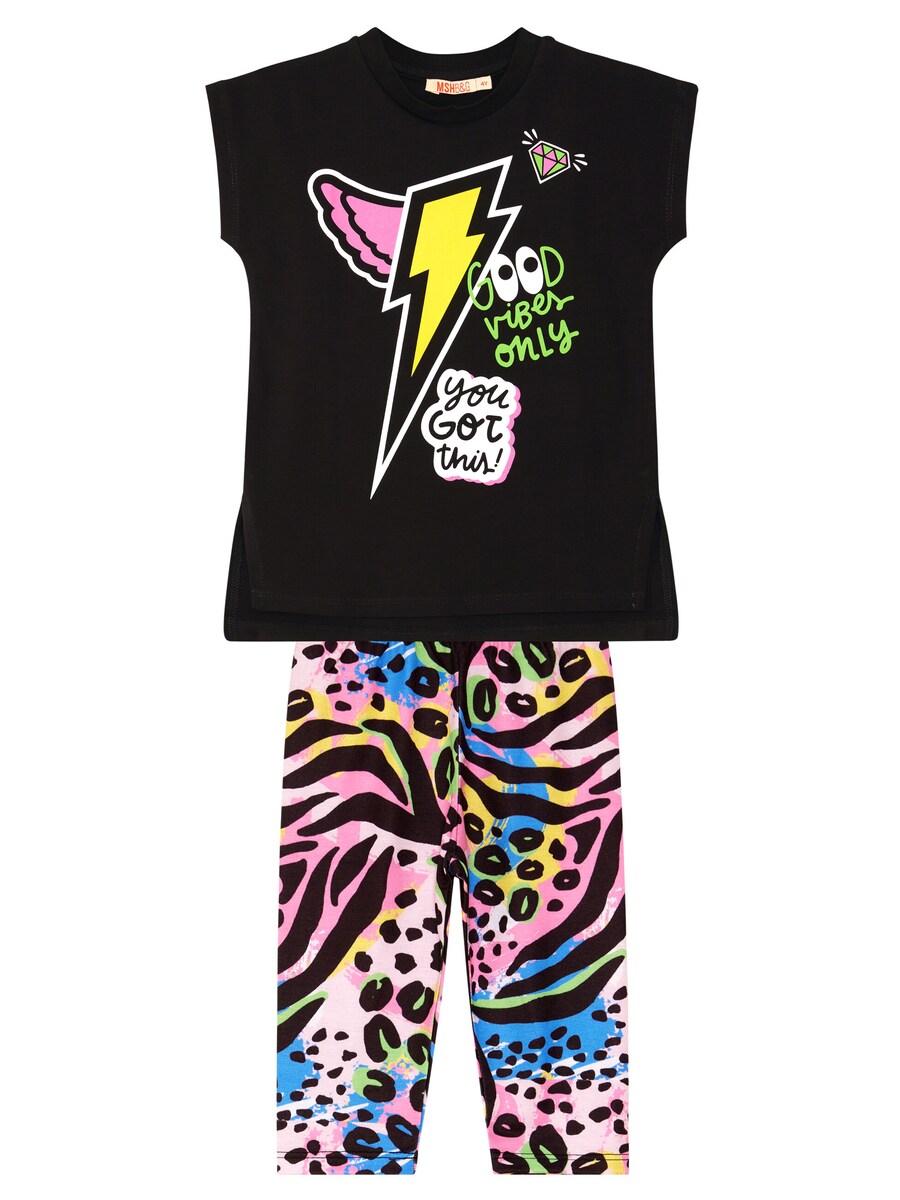 Спортивный костюм Denokids Good Vibes, разноцветный
Спортивный костюм Denokids Good Vibes, разноцветный