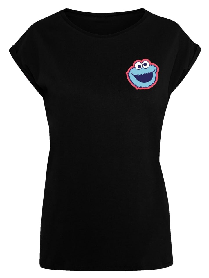 Футболка F4NT4STIC Extended Shoulder T-Shirt Sesamstraße Cookie Monster Smile, черный
Футболка F4NT4STIC Extended Shoulder T-Shirt Sesamstraße Cookie Monster Smile, черный