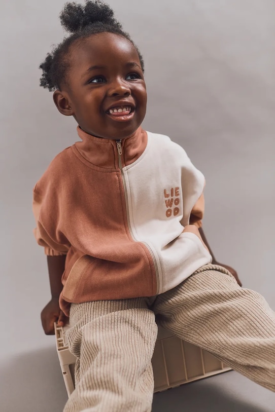 Детская хлопковая толстовка Cassius с молнией Liewood, оранжевый
Детская хлопковая толстовка Cassius с молнией Liewood, оранжевый