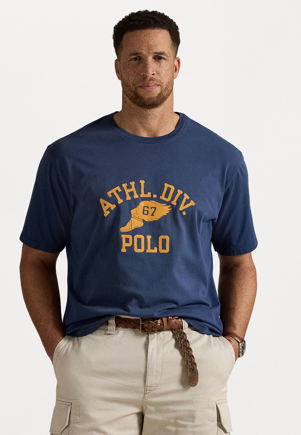 Футболка с принтом JERSEY GRAPHIC T-SHIRT Polo Ralph Lauren Big & Tall, темно-синий
Футболка с принтом JERSEY GRAPHIC T-SHIRT Polo Ralph Lauren Big & Tall, темно-синий