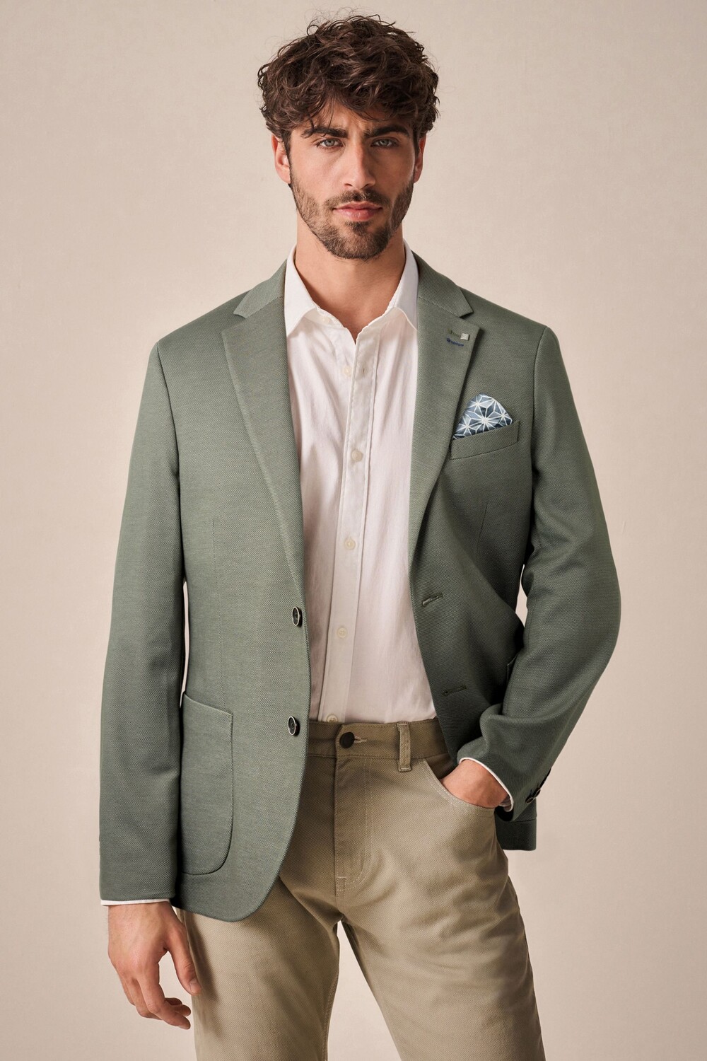 Блейзер из эластичного джерси Motionflex Next, зеленый
Блейзер из эластичного джерси Motionflex Next, зеленый