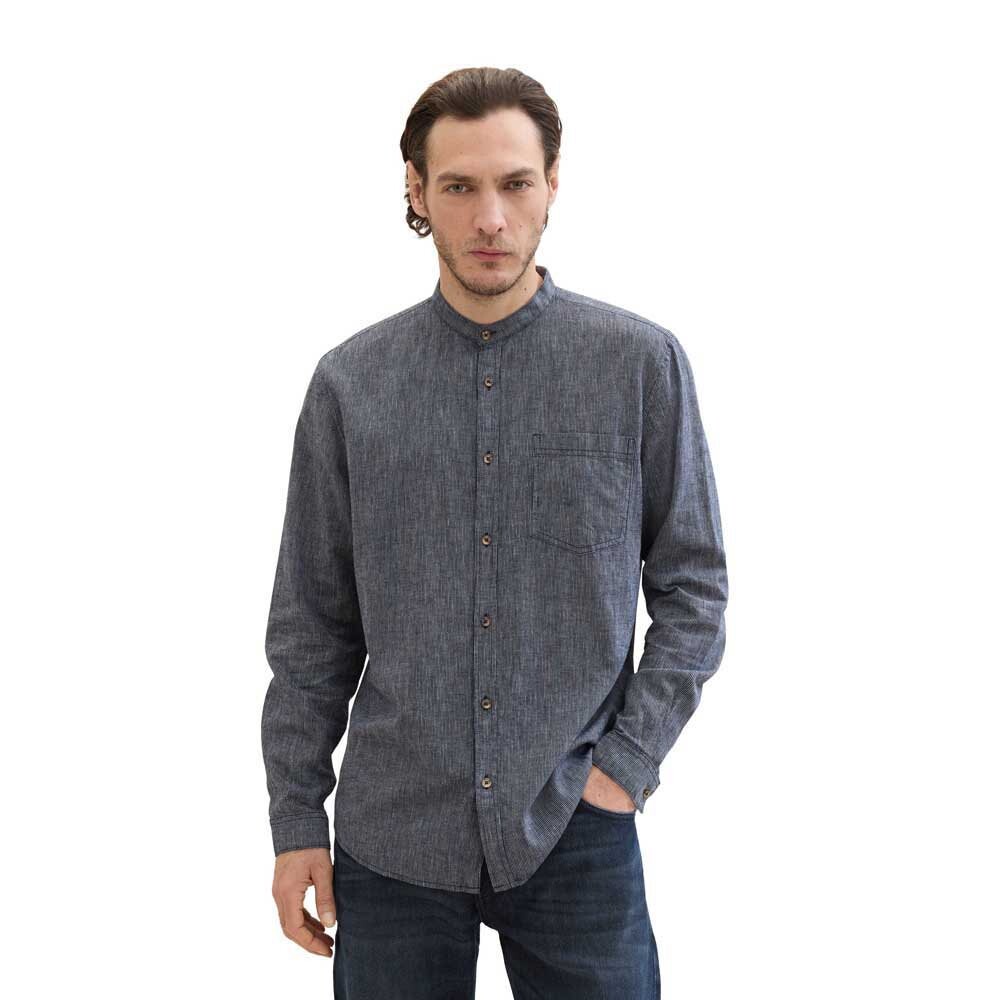 Рубашка Tom Tailor Striped Cotton Linen, серый
Рубашка Tom Tailor Striped Cotton Linen, серый