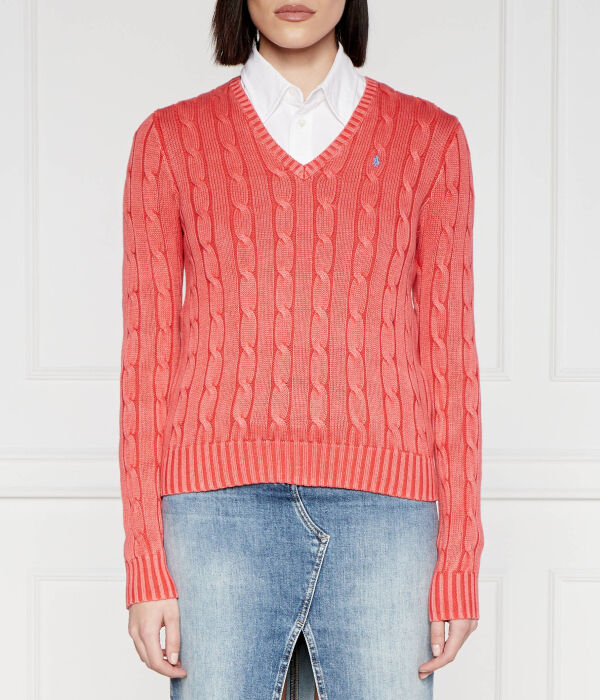 Свитер Кимберли Slim fit Polo Ralph Lauren, красный
Свитер Кимберли Slim fit Polo Ralph Lauren, красный