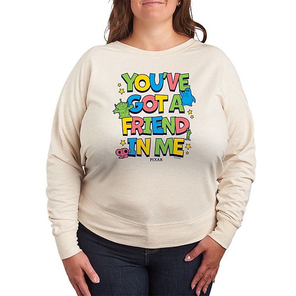 Футболка с длинным рукавом French Terry Plus Size Toy Story You've Got a Friend in Me Disney / Pixar, Beige
Футболка с длинным рукавом French Terry Plus Size Toy Story You've Got a Friend in Me Disney / Pixar, Beige