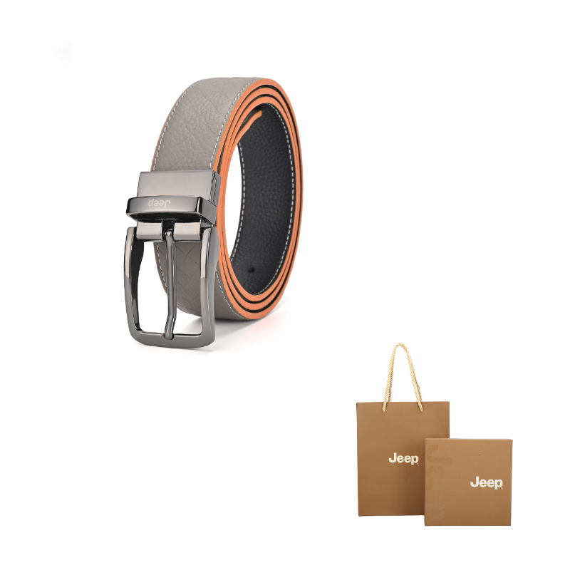 Jeep Кожаный ремень из коровьей кожи унисекс Gray 355
Jeep Кожаный ремень из коровьей кожи унисекс Gray 355
