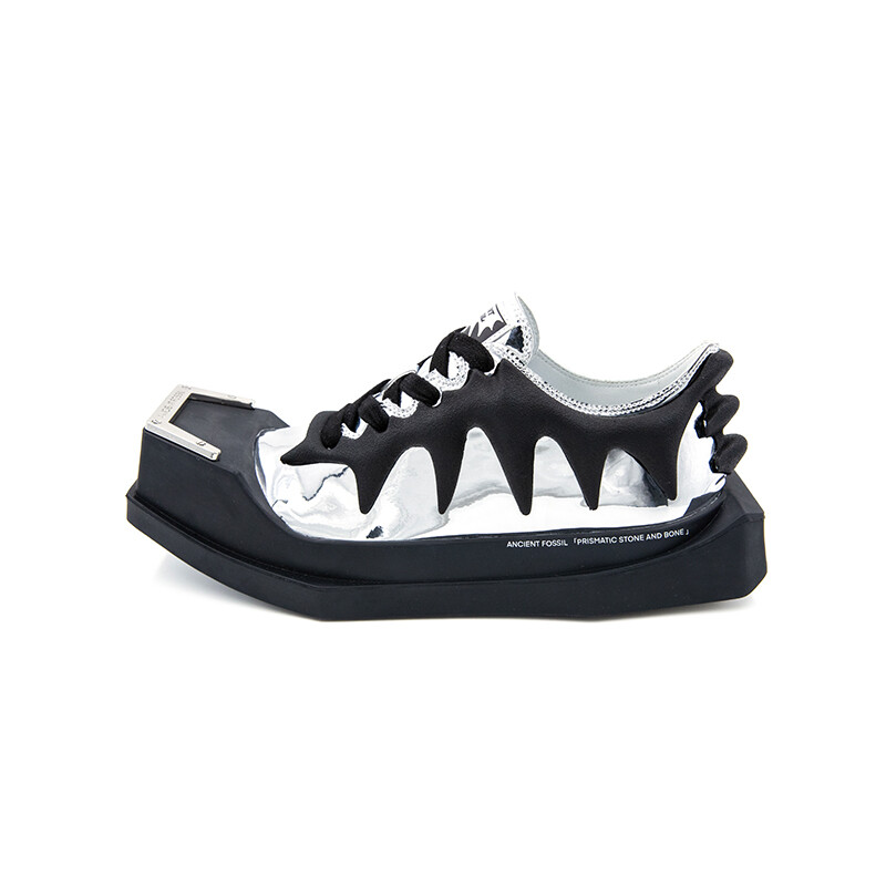 Кеды, скейтборд обувь унисекс низкий верх черный/серебристый Ancient Fossil
Кеды, скейтборд обувь унисекс низкий верх черный/серебристый Ancient Fossil