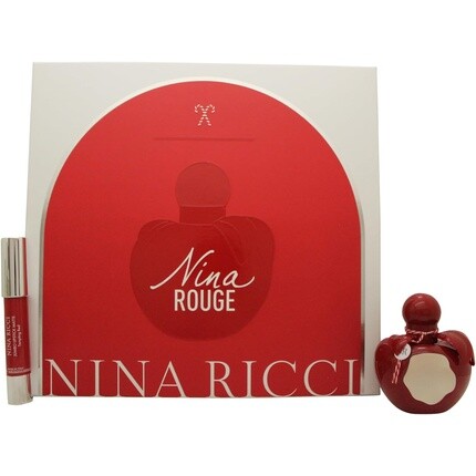 Nina Ricci Nina Rouge Gift Set - Eau De Toilette 50ml + Lipstick
Nina Ricci Nina Rouge Gift Set - Eau De Toilette 50ml + Lipstick