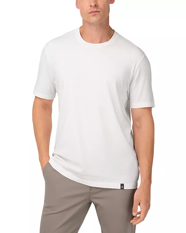 Футболка из эластичного хлопка Supima Boggi Milano, белый
Футболка из эластичного хлопка Supima Boggi Milano, белый