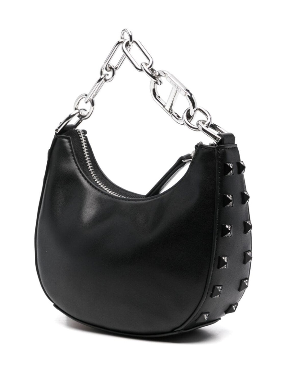 TWINSET мини-сумка для круассанов, черный
TWINSET мини-сумка для круассанов, черный