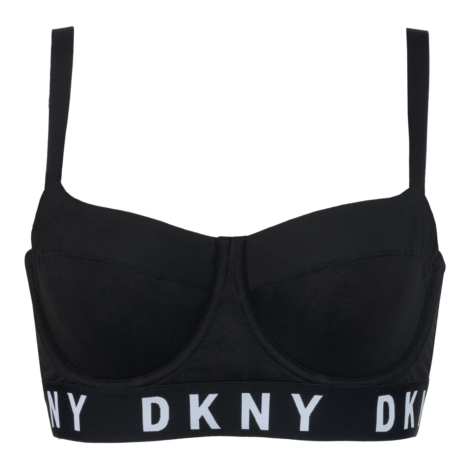 Бюстгальтер с косточками DKNY Bra Cozy Boyfriend, черный 
Бюстгальтер с косточками DKNY Bra Cozy Boyfriend, черный