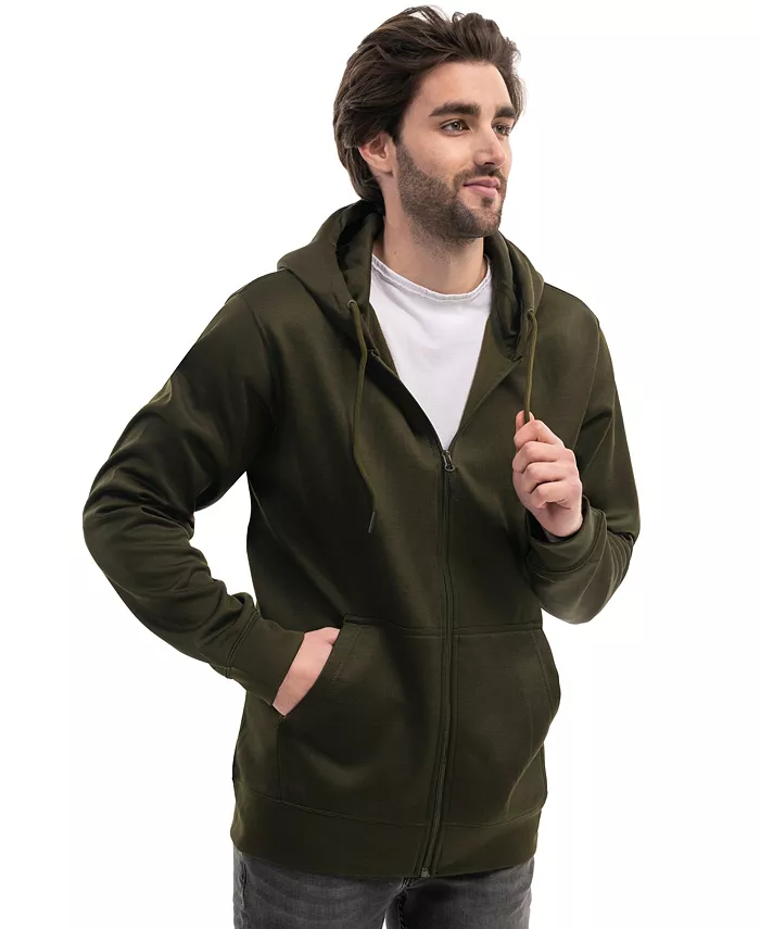 Большой и высокий премиальный худи на молнии для мужчин с гладкой шелковистой матовой отделкой и уютной флисовой подкладкой свитер с капюшоном Mio Marino, зеленый
Большой и высокий премиальный худи на молнии для мужчин с гладкой шелковистой матовой отделкой и уютной флисовой подкладкой свитер с капюшоном Mio Marino, зеленый