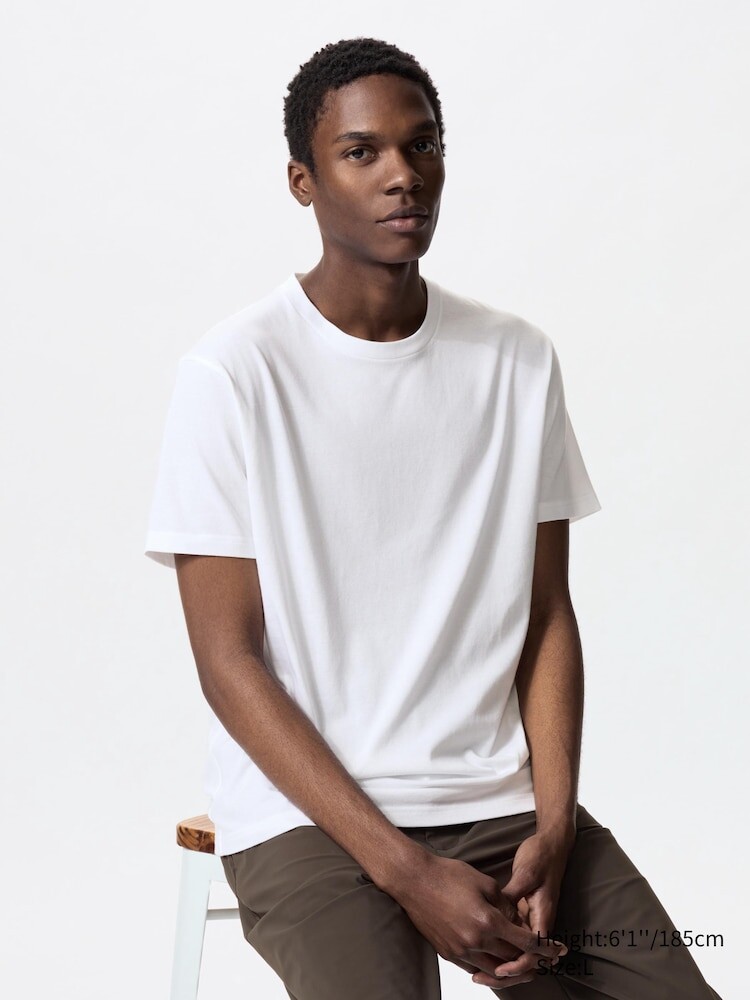 Футболка с круглым вырезом Uniqlo, цвет 00 белый
Футболка с круглым вырезом Uniqlo, цвет 00 белый